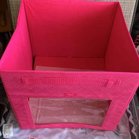 This beautiful HOT hot pink organizer cube by Thirty One. - Picture 3 of 4